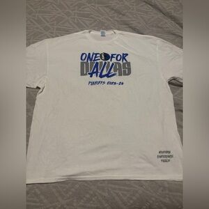 Dallas Mavericks NBA Playoffs Adult 3XL Short Sleeve Shirt New
